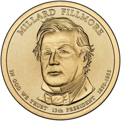 (475) Estados Unidos de América. 2010(P). 1 Dollar (SC) Millard Fillmore
