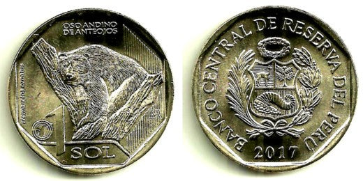 Perú. 2017. 1 Sol (SC)