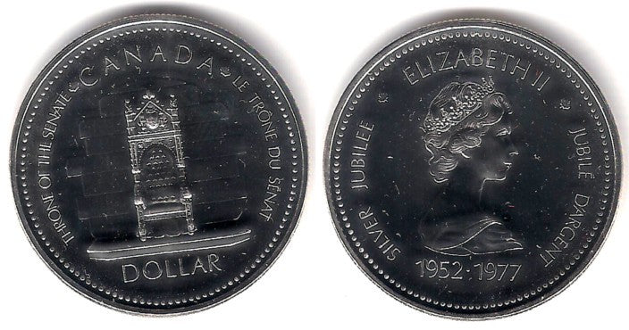 (118) Canadá. 1977. 1 Dollar (Proof) (Plata)