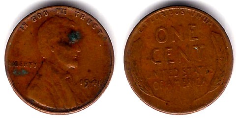 (132) Estados Unidos de América. 1941. 1 Cent (BC)