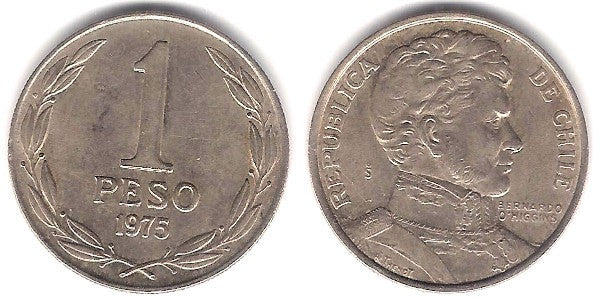 (208) Chile. 1975. 1 Peso (MBC)