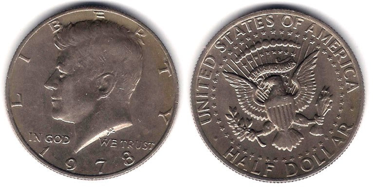 (A202b) Estados Unidos de América. 1978. Half Dollar (MBC)