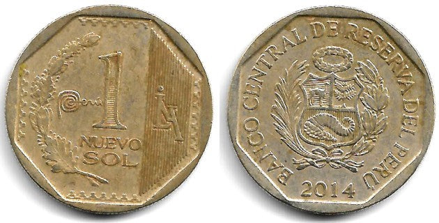 Perú. 2014. 1 Sol (BC+)