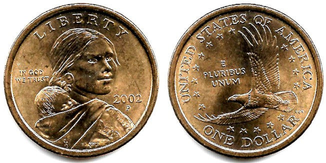 (310) Estados Unidos de América. 2002(P). 1 Dollar (SC)