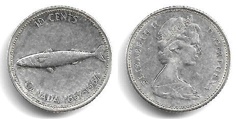 (67) Canadá. 1967. 10 Cents (BC+/MBC-)
