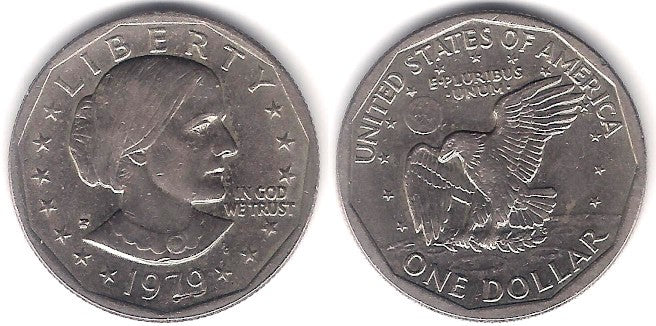 (207) Estados Unidos de América. 1979(P). 1 Dollar (MBC+)