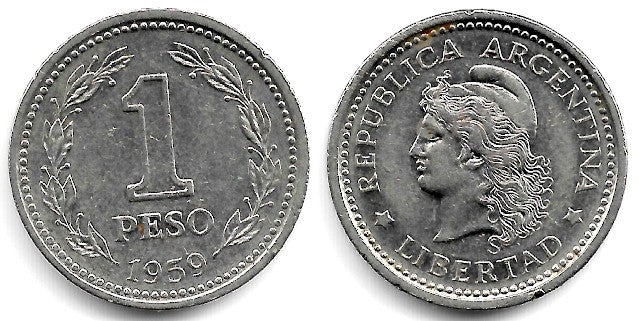 (57) Argentina. 1951. 1 Peso (MBC+)