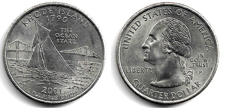 (320) Estados Unidos de América. 2001(P). Quarter Dollar (EBC)