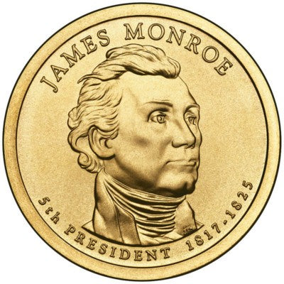(426) Estados Unidos de América. 2008(P). 1 Dollar (SC) James Monroe