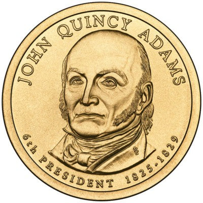 (427) Estados Unidos de América. 2008(D). 1 Dollar (SC) John Quincy Adams