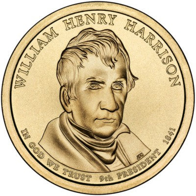 (450) Estados Unidos de América. 2009(P). 1 Dollar (SC) William Henry Harrison
