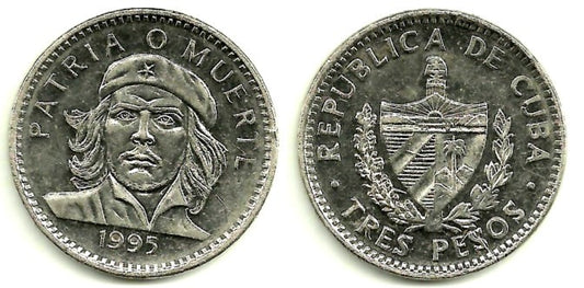 (346a) Cuba. 1995. 3 Pesos (EBC)