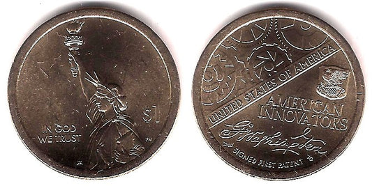 Estados Unidos de América. 2018(P). 1 Dollar (SC)