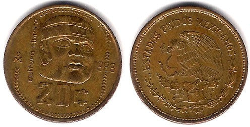 (491) Estados Unidos Mexicanos. 1983. 20 Centavos (MBC)