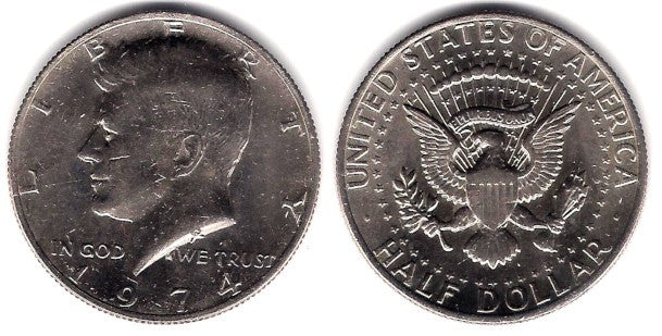 (202b) Estados Unidos de América. 1974. Half Dollar (MBC)