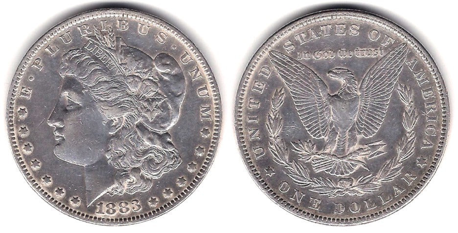 (110) Estados Unidos de América. 1883. 1 Dollar (MBC+) (Plata)