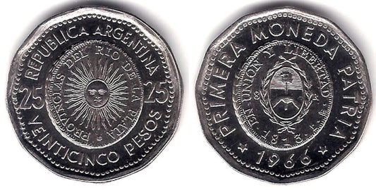 (61) Argentina. 1966. 25 Pesos (SC)