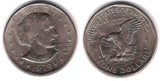 (207) Estados Unidos de América. 1979(P). 1 Dollar (EBC+)