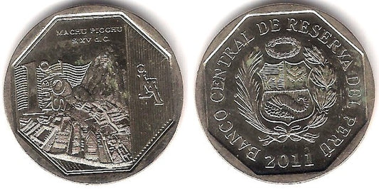 (360) Perú. 2011. 1 Nuevo Sol (EBC+)