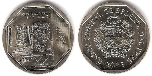 (365) Perú. 2012. 1 Nuevo Sol (EBC+)