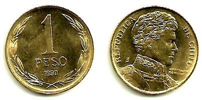 (216.2) Chile. 1990. 1 Peso (SC)
