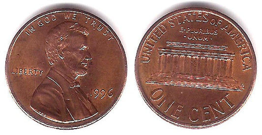 (201b) Estados Unidos de América. 1996. 1 Cent (MBC)