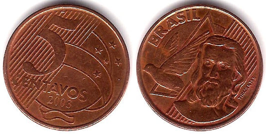 (648) Brasil. 2003. 5 Centavos (MBC)