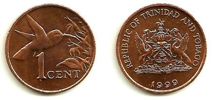 (29) Trinidad y Tobago. 1999. 1 Cent (SC)