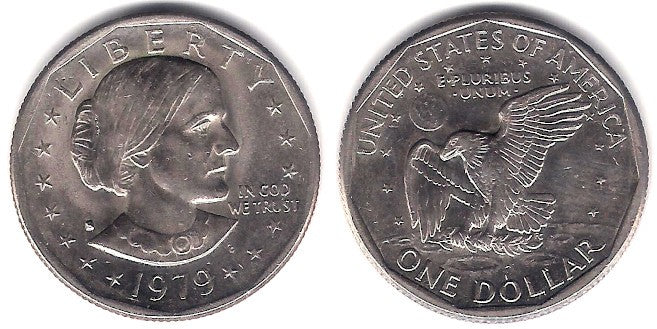 (207) Estados Unidos de América. 1979(S). 1 Dollar (EBC+)