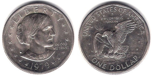 (207) Estados Unidos de América. 1979(S). 1 Dollar (EBC+)