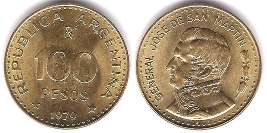 (85) Argentina. 1979. 100 Pesos (SC)