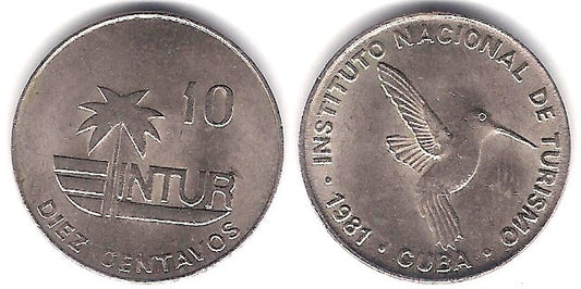 (415.1) Cuba. 1981. 10 Centavos (MBC+)
