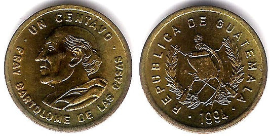 (275.5) Guatemala. 1994. 1 Centavo (SC)