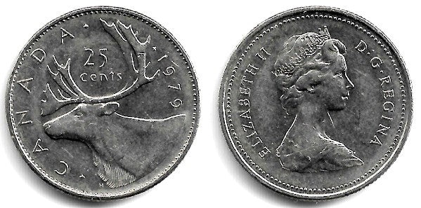 (74) Canadá. 1974. 25 Cents (MBC+)