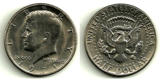 Estados Unidos de América. 1971. Half Dollar (EBC)