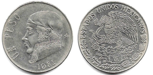 (460) Portugal. 1981. 1 Peso (MBC) 8 Cerrado