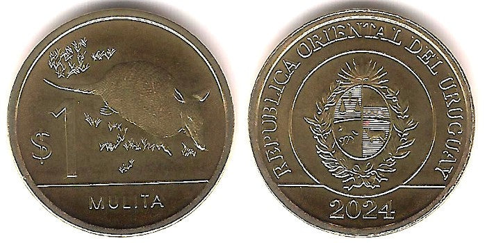 Uruguay. 2024. 1 Peso (SC)