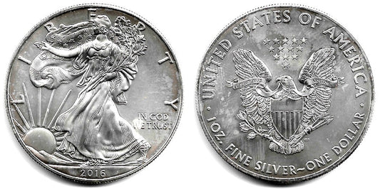 (273) Estados Unidos de América. 2016. 1 Dollar (EBC+) (Plata)