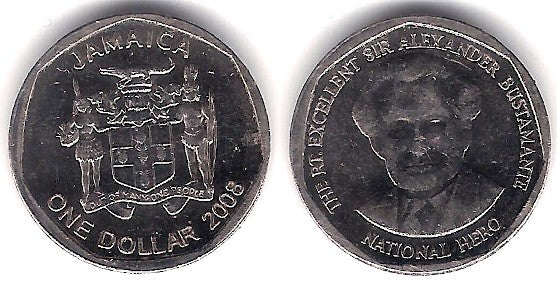 (189) Jamaica. 2006. 1 Dollar (MBC+)