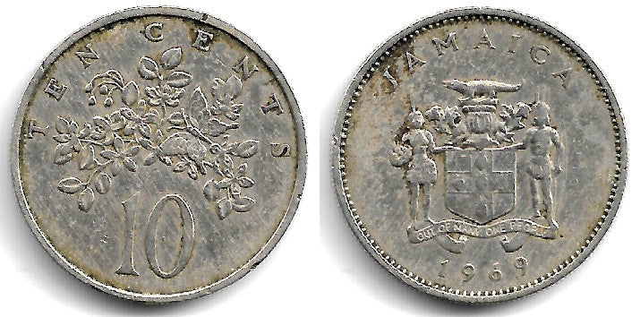 (47) Jamaica. 1969. 10 Cents (BC/BC+)